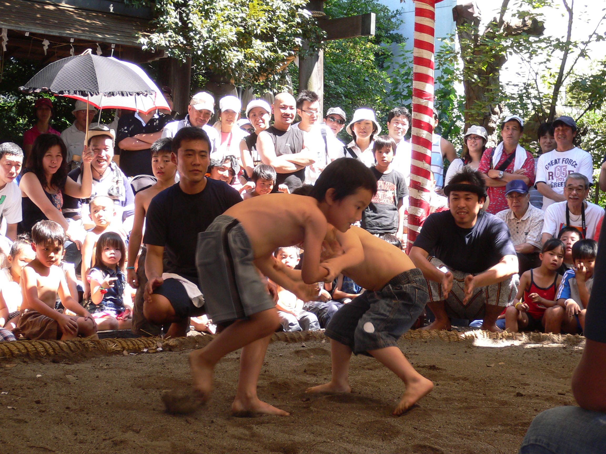 相撲大会の様子1
